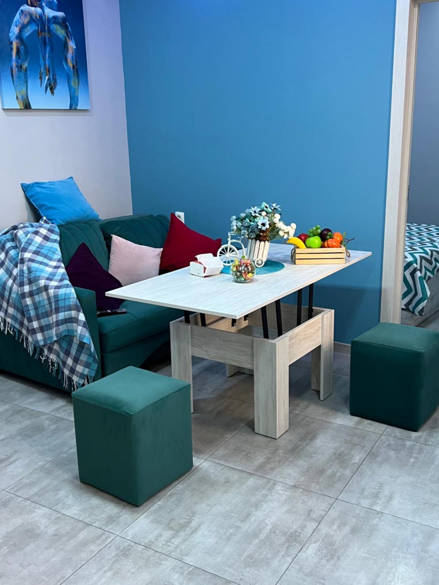 Appartamento Cool Blue Interior Self Check In Erevan Esterno foto